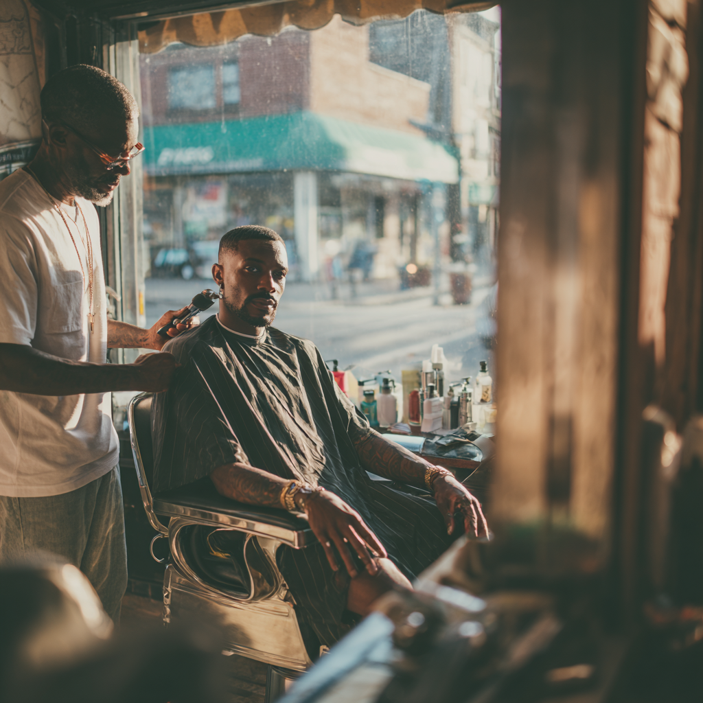 Professional Barber Chair at Longevity Barber Lounge